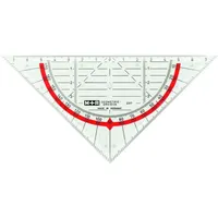 M+R Geodreieck 723170040, 16 cm Hypotenuse