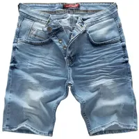 Rock Creek Jeansshorts Blau 29
