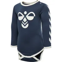 Hummel hmlFLIPPER langarm Baby-Body blue nights 86