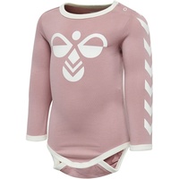 Hummel hmlFLIPPER langarm Baby-Body woodrose 80