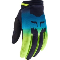 Fox Racing Flora Motocross-Handschuh für Jugendmädchen, 180 Schwarz/Gelb, Größe