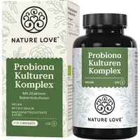 Nature Love Probiona Kulturen Komplex Kapseln 120 Stück