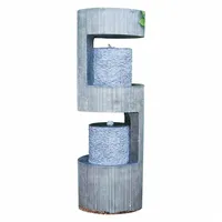 Granimex KAITO-4-Eck-Säule inkl. LED-Beleuchtung und Pumpe