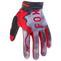 Fox Racing 180 Atlas Motocross-Handschuh, Grau/Rot, Größe XL