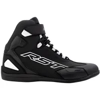 RST Sabre Motorradschuhe - Schwarz/Weiß - 43