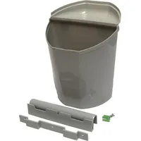 Camp 4 Camp4 Abfalleimer mit Deckel Grau - Grau