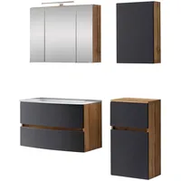 WELLTIME Kaunas 4-tlg. Grau