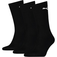 Puma Crew 3er Pack schwarz 39-42