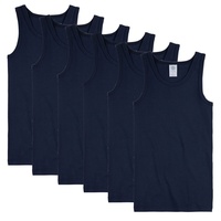 Sanetta Unterhemd 6er Pack in Blau 140
