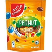Gut&Günstig Peanut & Choco bunt Erdnüsse 250,0 g