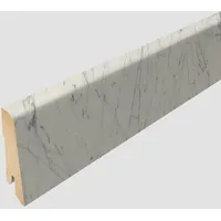 EGGER Sockelleiste L557 passend zu Elva Eiche weiß 2400