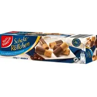 Gut&Günstig Schoko-Röllchen Vollmilch Kekse 125,0 g