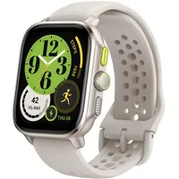 Amazfit Cheetah Square BT 44 mm Aluminiumgehäuse silber Silikonarmband
