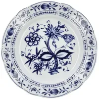Kahla Rosella Zwiebelmuster Speiseteller 24 cm blau
