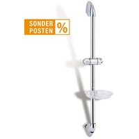  Duschstange Brausestange 90 cm x 25mm Dusche Wandstange Stange