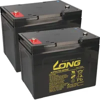 KungLong Bleiakku 12V 75000 mAh 2 St.