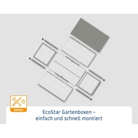 EcoStar EcoStar Gartenbox Elegant 166 x 87,4 x 72,6