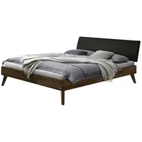 Hasena Massivholzbett Caprile 200 x cm Holz Nussbaum