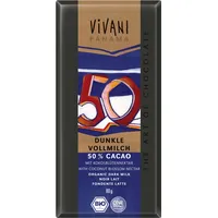 Vivani Dunkle Vollmilch Schokoladentafel 80 g