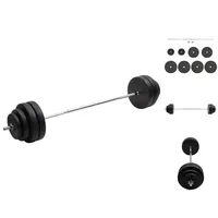 VidaXL Langhantel mit Gewichten 60 kg