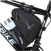 Wozinsky Velotasche, (1.50 l, Rahmentasche für Fahrrad SCHWARZ 1.23L
