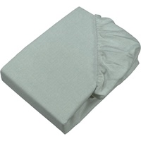 Setex Spannbettlaken Feinbiber 90 x 200 cm grün