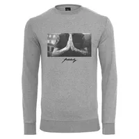 Mister Tee Pray Sweatshirt Grey L