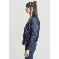 URBAN CLASSICS Ladies Basic Bomber Jacket in Blau, XS