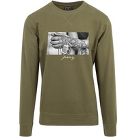 Mister Tee Pray 2.0 Sweatshirt Olive L