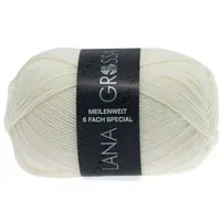 Lana Grossa Meilenweit 6-fach 150 | 6-fädiger Sockenklassiker, waschmaschinenfest