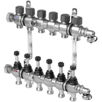 Viega Heizkreisverteiler 1010, 7-fach, Edelstahl 786878