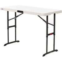 Lifetime Kunststoff Klapptisch Camping | weiß | 122x61x86 cm