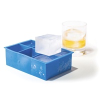 HENDI XL Würfel, Erstellt 6 große (±5x5x5 cm), Eiswürfelschaleeinfache,