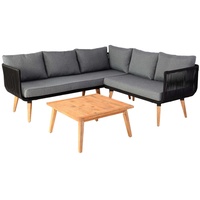 MCW Garten-Garnitur L30 2er-Set Polster Dunkelgrau