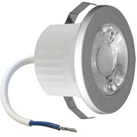Braytron Mini LED Einbauleuchte 3 Aluminium