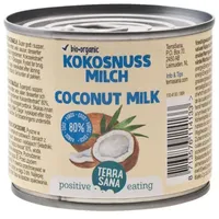 TerraSana Kokosmilch 22% Fett bio 200ml