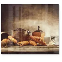Deqori Herdabdeckplatte Glas | einteilig 60x52 cm | Motiv
