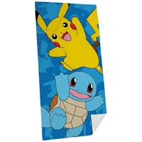 Kids Euroswan Pokémon Kinderhandtuch Baumwoll-Strandtuch Farbenfrohes Poolhandtuch, 70cm x
