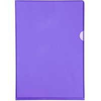Exacompta 661205E 100er Pack PVC-Kunststoff Aktenhüllen. Für DIN A4