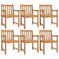 VidaXL Gartenstuhl 56 x 55,5 x 90 cm braun