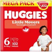 Huggies Little Movers, Größe 6 102 St. (3 x