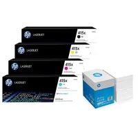 HP Bundle mit HP Original 415X Toner 4er Multipack