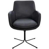 K+W Komfort & Wohnen Drehstuhl Pego grau