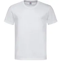 Stedman Comfort-T Men Herren Kurzarm-T-Shirt, white, L