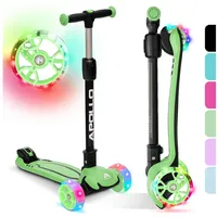 Apollo KidsPro 4 Kinderroller | klappbarer Kinder Scooter, höhenverstellbarer
