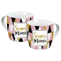 Infinite by GEDA LABELS (INFKH) Tasse Super Mama Muster