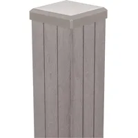 GROJA Fertigzaun-Torpfosten zum Einbetonieren 240 cm Bi-Color Sand