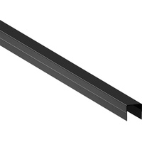 GROJA Fertigzaun-Abdeckleiste 180 cm Anthrazit