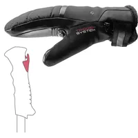 Leki Snowfox 3D Women Mitt SCHWARZ - 6.5