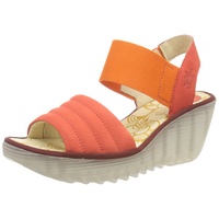 Fly london Damen Yiko414fly Sandale, Teufelsrot, 40 EU